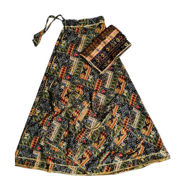 Braj Gopi Dress (Pack of 3) – Free Size Stitched Cotton Blend