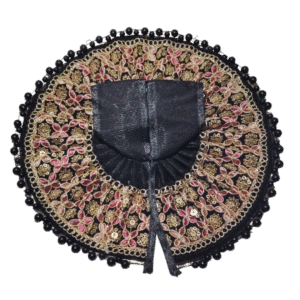 Black Cotton Round Laddu Gopal Dress