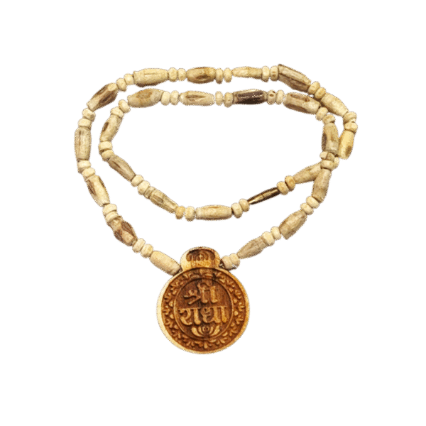 Shri Radha Name Tulsi Locket