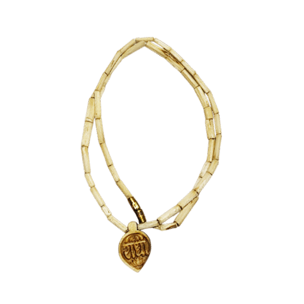 Tulsi Kanthi Mala with Shri Radha Name Locket