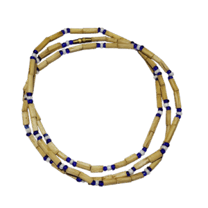 Tulsi Kanthi with Blue and White Moti- 2 Round