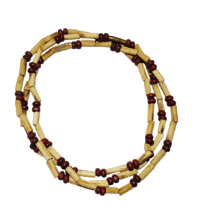 Tulsi Kanthi Mala with Brown Accent Beads – 2 Round