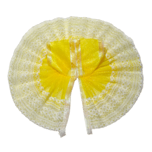 Pure Cotton & Net Chickenkari Laddu Gopal Dress - All Sizes