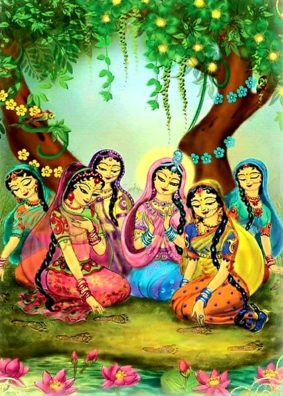 राधा रानी का बाल्यकाल