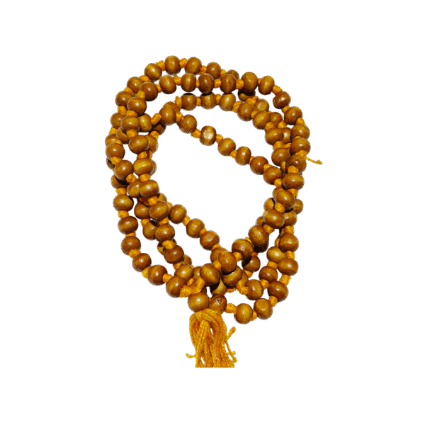 Yellow Sandalwood Mala - 6mm