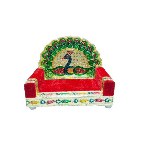 Meenakari Singhasan for Laddu Gopal Size 2–4