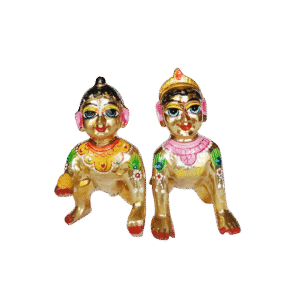 Radha Rani & Laddu Gopal Idol Combo – 6 No. Cute Face